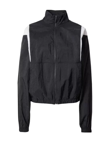 Reebok Prijelazna jakna Woven Jacket Crna bijela