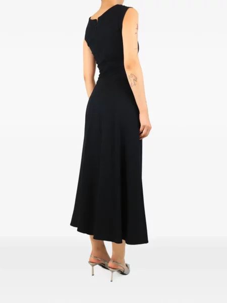 Rochie midi Me+em fără mâneci negru