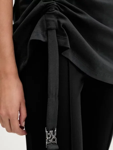 HUGO t-shirt czarny