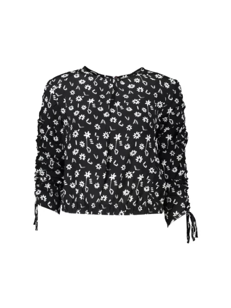 Koszula Desigual z długim rękawem czarna