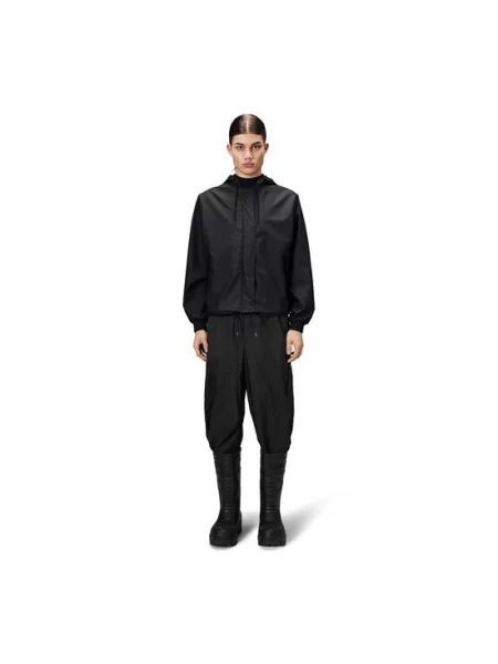 Rains krótka kurtka String W Jacket W3 czarna