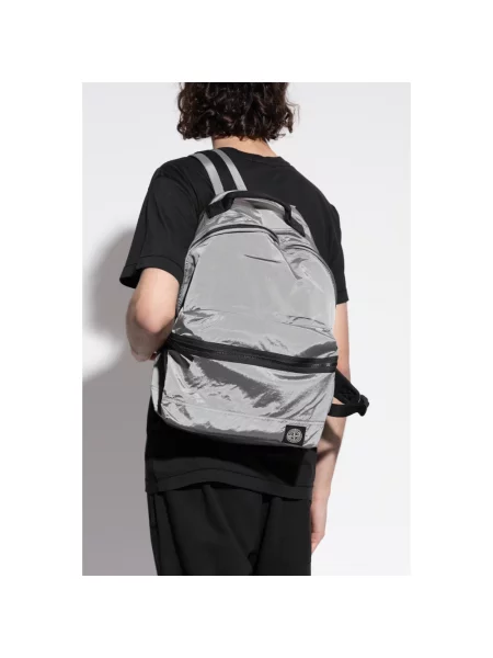 Torba Stone Island z kamieniami szara
