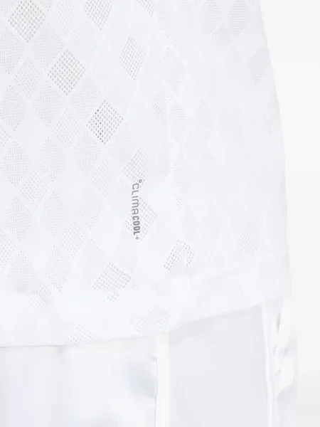 Бягане тениска Adidas с леопардов принт от джърси черно