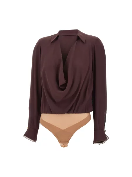 Koszulka Elisabetta Franchi brązowa