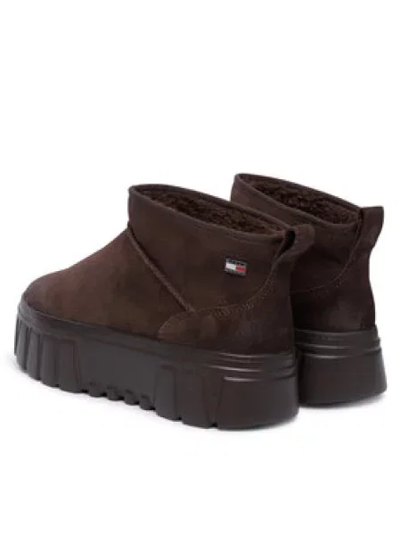 Tommy Jeans Hótaposó Tjw Suede Platform Boots Wl barna