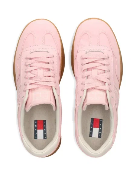 Sneakerși Tommy Jeans roz