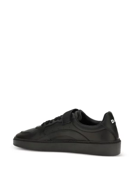 Sneakerși Dsquared2 cu imagine cu bretele negru