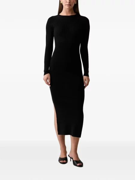 Lung rochie Armani Exchange negru