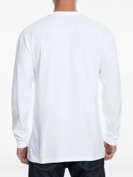 Tricou Vans lung alb