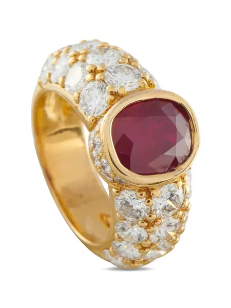Cocktail diamant inel Lb Exclusive auriu
