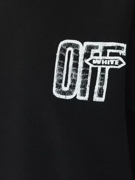 Pulover Off-white alb