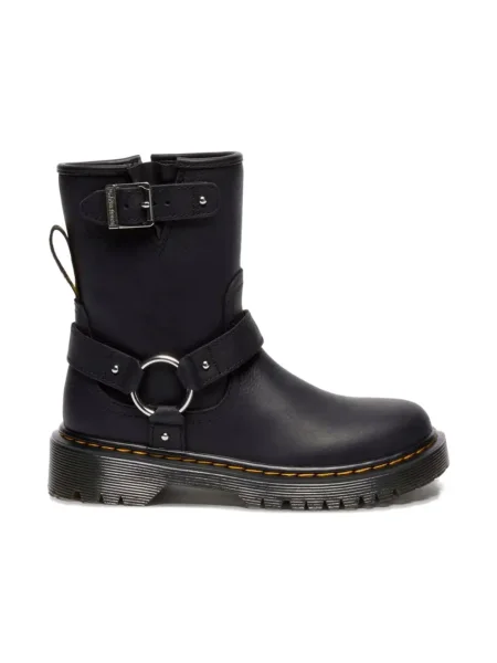 Dětské kotníkové boty Dr. Martens černé