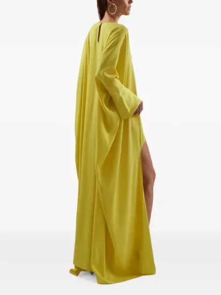 Rochie Taller Marmo asimetrică galben