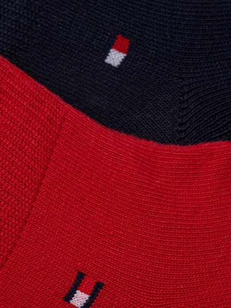 Tommy Hilfiger ponožky s bavlnou červené