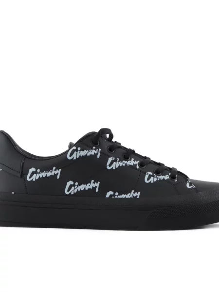 Маратонки Givenchy с връзки с дантела черно