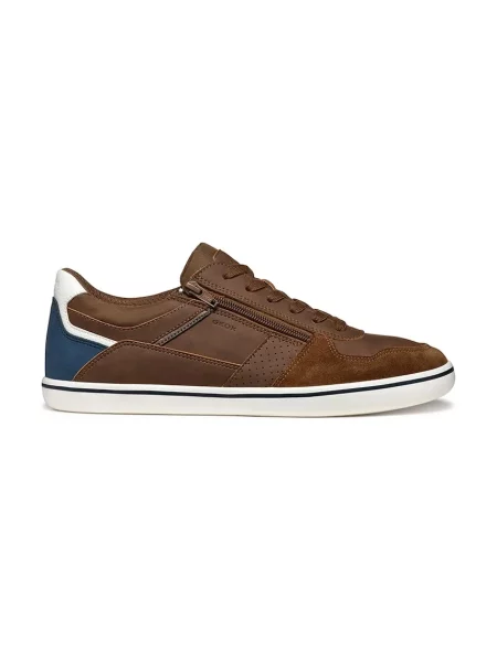 Sneakerși Geox maro
