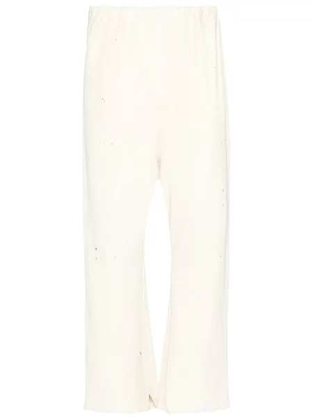 Pantaloni Maison Margiela alb