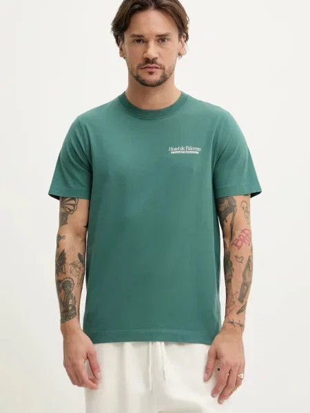 Kratka majica Abercrombie & Fitch zelena