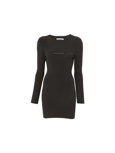 Sukienka Alexander Wang brązowa
