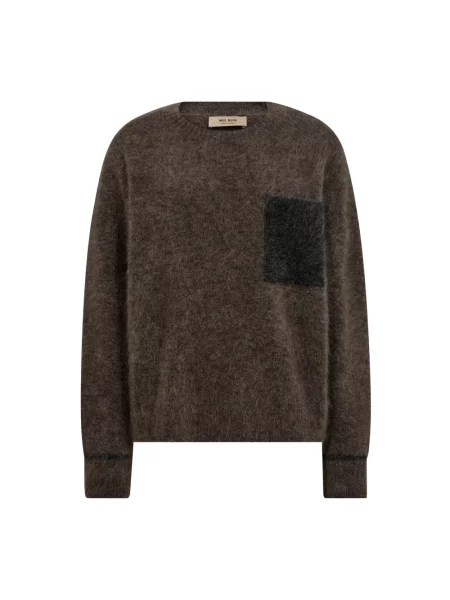 Mos Mosh Sweter Mmalila braun brązowy