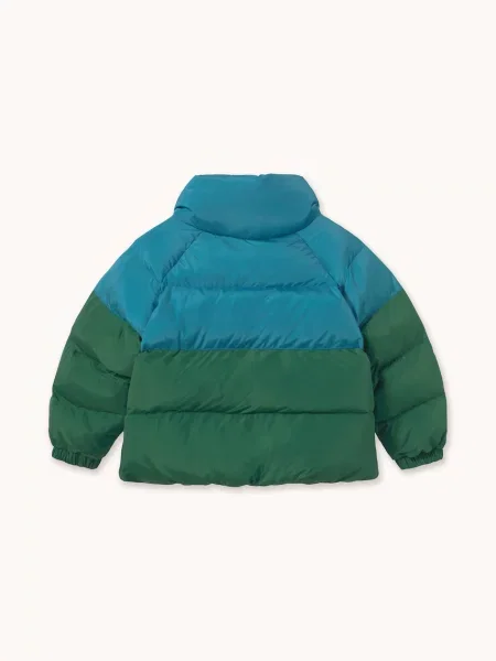 Tinycottons стьобана куртка дитяча COLOR BLOCK SHORT PADDED JACKET