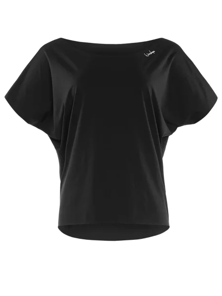 Winshape Tricou funcțional negru alb