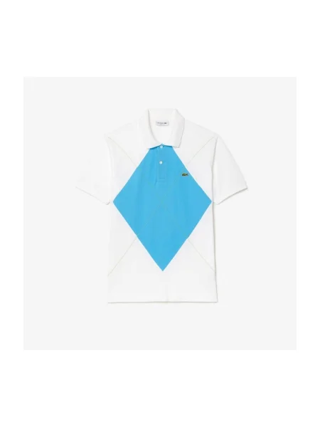Gulerat tricou Lacoste albastru