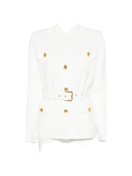 Cardigan Elisabetta Franchi alb