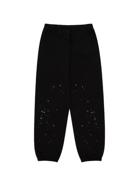 Stras pantaloni Sp5der alergare negru