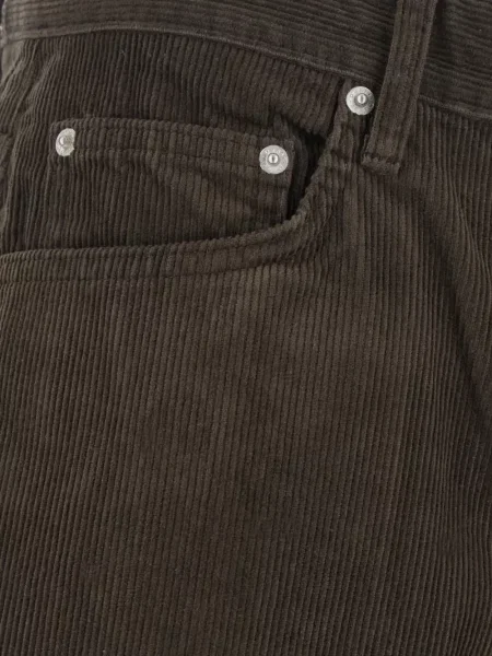 Pantaloni Dunst de catifea cord maro