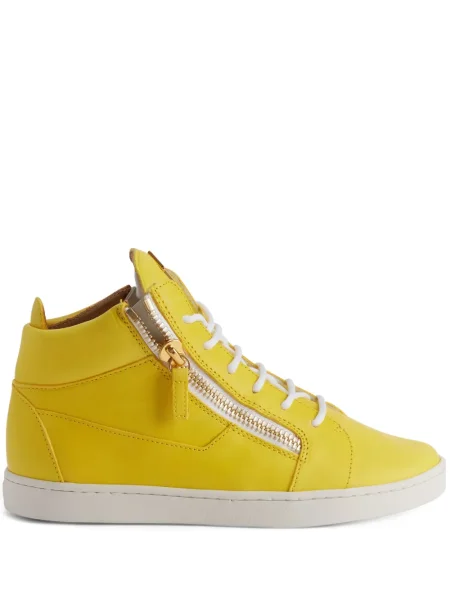 Sneakerși Giuseppe Zanotti Kriss din piele galben