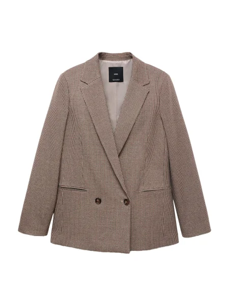 MANGO Sacou CHARLOTT bej / roșu bordeaux negru