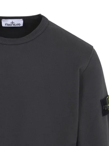 Hanorac Stone Island cu strasuri gri