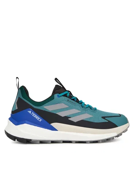 Треккинговые ботинки Adidas зеленые