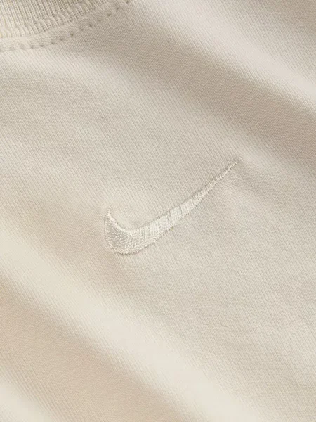 Pantaloni scurți Nike tricotate alergare cu broderie gri