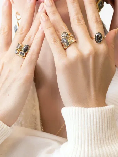 Prsten Nimo With Love žuta