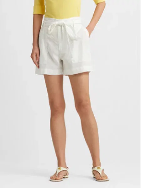 Lauren Ralph Lauren Šortky z materiálu bílá
