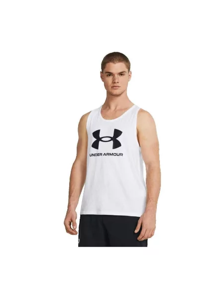 Tricou Under Armour cu autograf alb