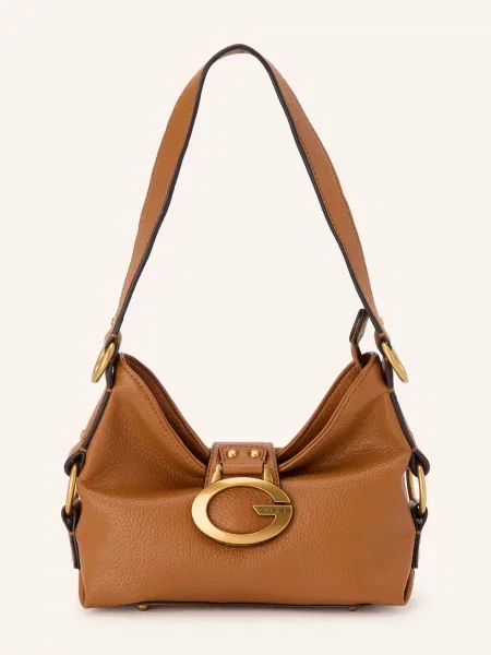 Guess Torebka Na Ramię Camden Mini braun brązowa