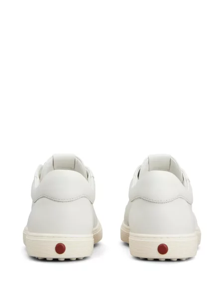 Sneakerși Tod's din piele cu buline alb