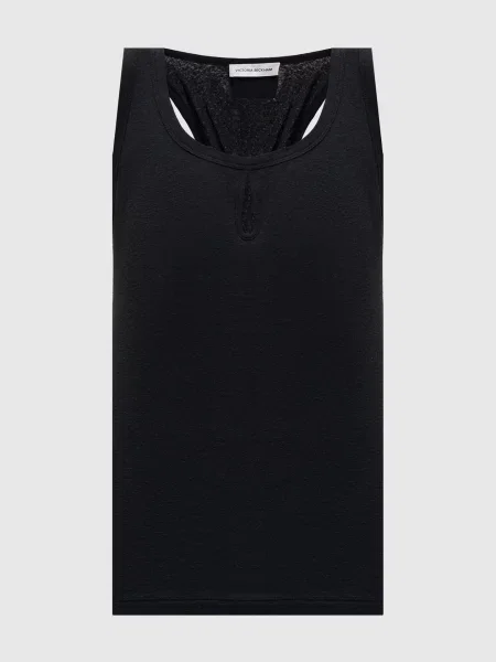 Топ Victoria Beckham черный