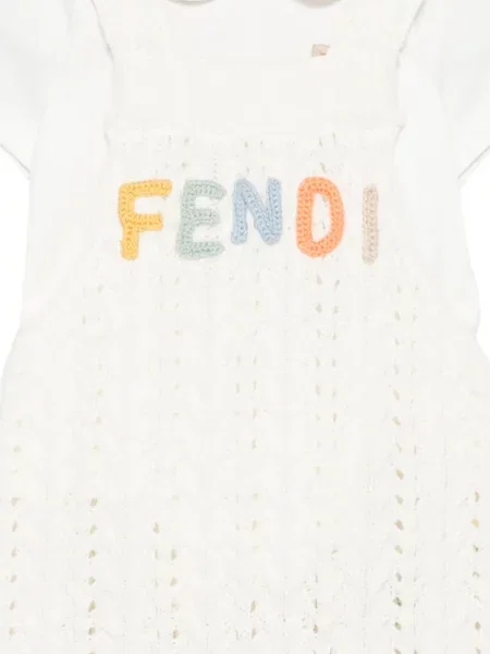 Komplet dresowy dziecięcy Fendi biały
