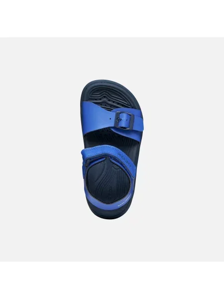 Geox Sandale J Sandal Fusbetto Bo M Albastru negru