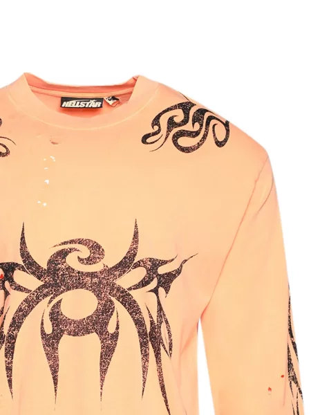 Tricou Hellstar zdrențuiți portocaliu