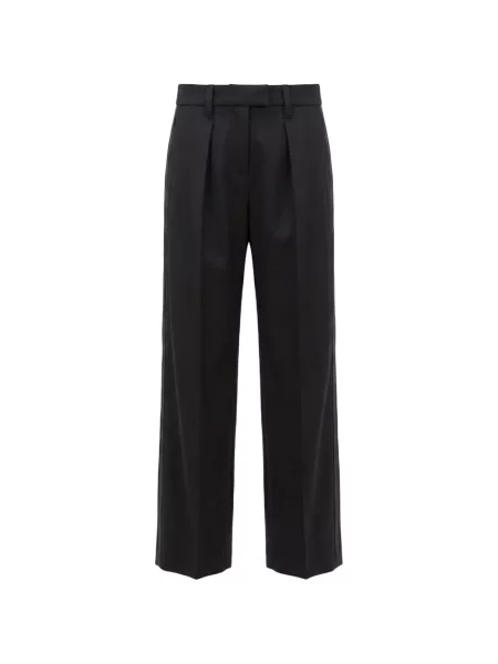 Pantaloni Brunello Cucinelli de lână negru