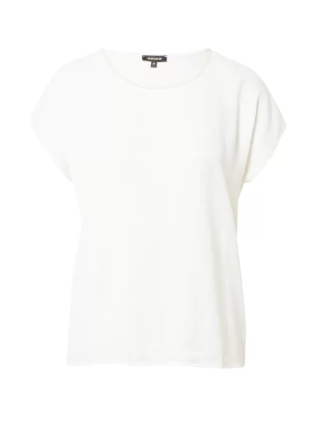 MORE & MORE Tricou murdar alb