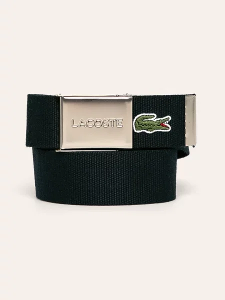 Ремень Lacoste с ремешками синий