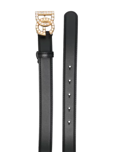 Diržas Dolce & Gabbana su sagtimis juoda