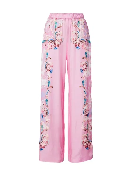 Versace Jeans Couture Nadrág azúr / orchidea / sötétvörös fehér