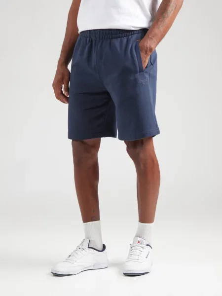 Pantaloni Superdry albastru